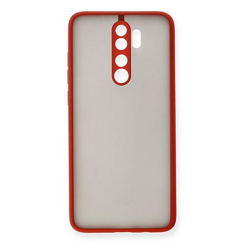 Redmi Note 8 Pro K�l�f Montreal Silikon Kapak - K�rm�z�