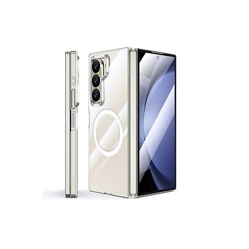Galaxy Z Fold 6 Crystal Magsafe Kapak - �effaf
