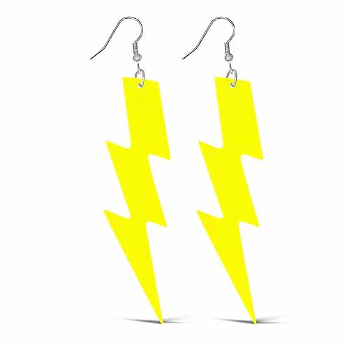 80�ler 90'lar Retro Neon Sar� �im�ek K�pe 10 cm