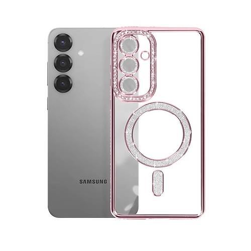 Galaxy S26 Plus Joke Simli Magneticsafe K�l�f - Pembe