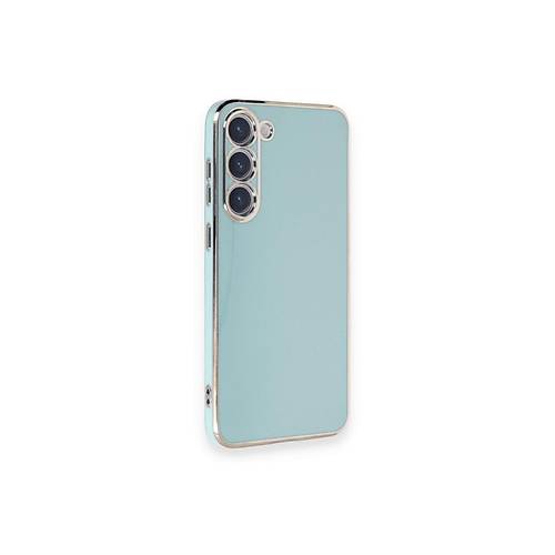 Galaxy S23 Plus K�l�f Volet Silikon - A��k Ye�il