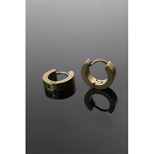 316L �elik Gold Renk Halka Model �ift K�pe