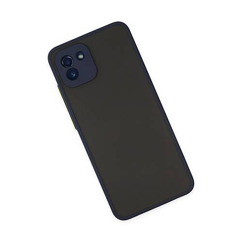 Galaxy A03 K�l�f Montreal Silikon Kapak - Lacivert