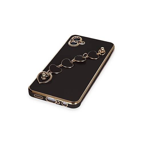 Galaxy A04 K�l�f Esila Silikon - Siyah