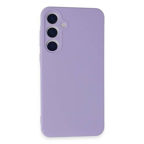Galaxy A35 5G K�l�f Nano i�i Kadife Silikon - Lila