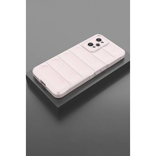 Realme GT2 5G K�l�f Optimum Silikon - Krem