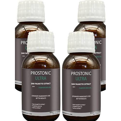 Prostonic Saw Palmetto Ultra Erkeklere Do�adan Gelen Rahatl�k ve Canl�l�k Form�l� 50 ml x 4 adet