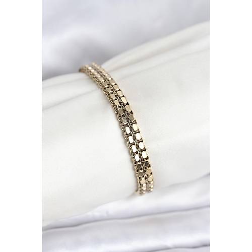316L �elik Gold Renk Kad�n Bileklik