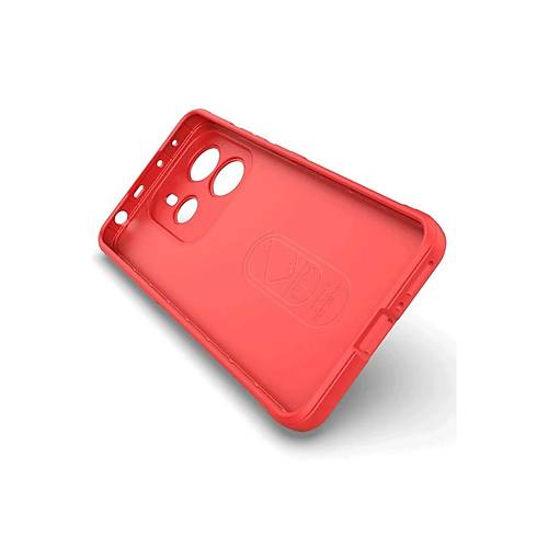 Redmi Note 14 4G K�l�f Optimum Silikon - K�rm�z�