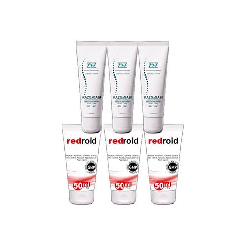 Kaz Gagas� 100 ml Rahatlat�c� Kremi Redroid Rahatlat�c� I�in 50 ml Set Paket
