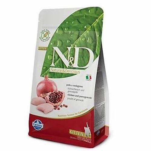 N&D Prime Kitten Tavuklu Narl� Tah�ls�z Yavru Kedi Mamas� 1,5 Kg