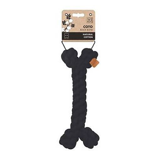 Coto �rg� Kemik K�pek Oyunca�� Siyah 30 Cm