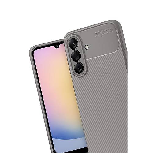 Galaxy A17 5G Auto Focus Karbon Kapak - Gri