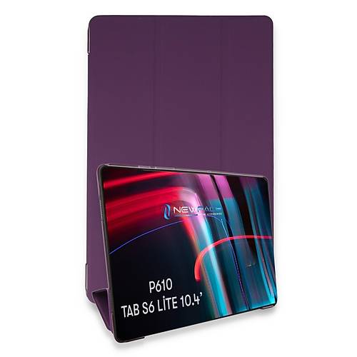 Galaxy P610 Tab S6 Lite 10.4 K�l�f Tablet Smart K�l�f - Mor