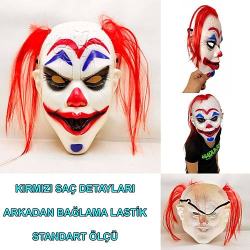 K�z�l Sa�l� Joker Palya�o Maskesi