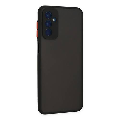 Galaxy M13 K�l�f Montreal Silikon Kapak - Siyah