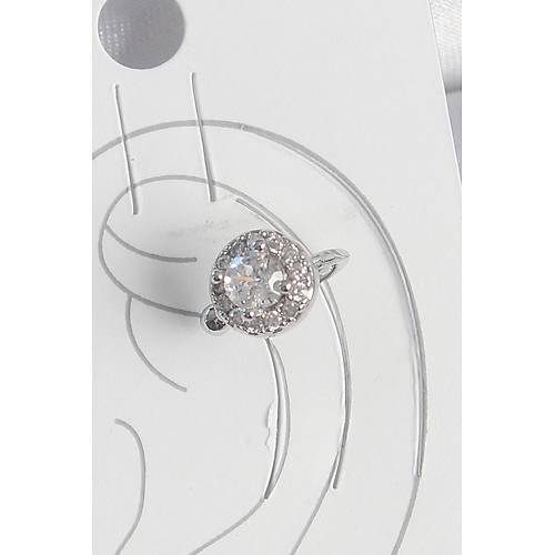 Pirin� G�m�� Renk Zirkon Ta�l� Kad�n K�k�rdak Model K�pe