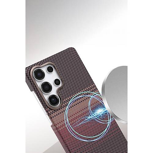 Galaxy S24 Ultra Vega Magsafe Kapak - ��l Titanyum