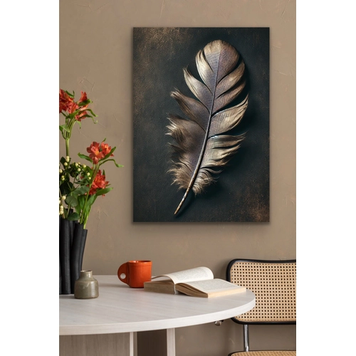 Bronz T�y Kanvas Tablo 70x100cm