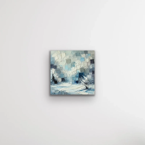 K�� Mevsimi Kanvas Tablo 60x60cm