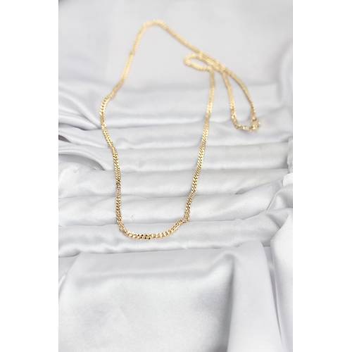 CM 14K Gold Renk 60 cm Zincir Kad�n Kolye