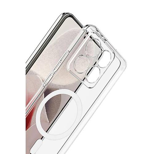 Mi 14T Combo Sert �effaf Magsafe Kapak - �effaf