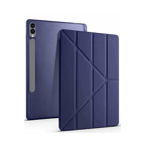 Galaxy X610 Tab S9 FE Plus 12.4 K�l�f Kalemlikli Mars Tablet K�l�f� - Lacivert