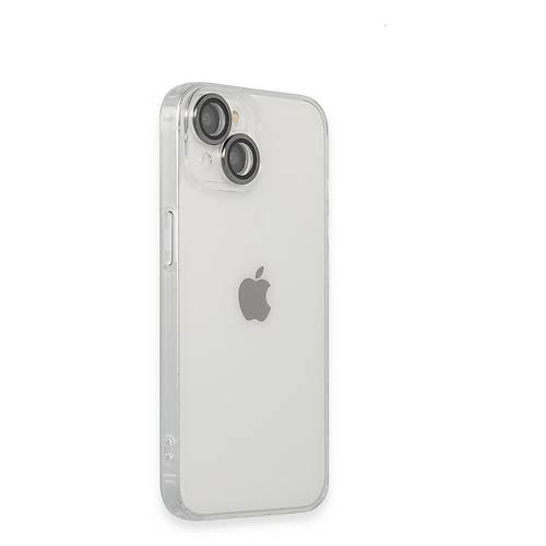 iPhone 14 K�l�f Luko Lens Silikon - Siyah