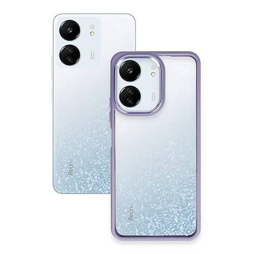 Redmi 13C K�l�f Power Silikon - Lila