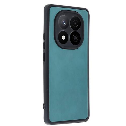 Redmi Note 14 Pro 5G K�l�f Aras Deri Kapak - A��k Ye�il