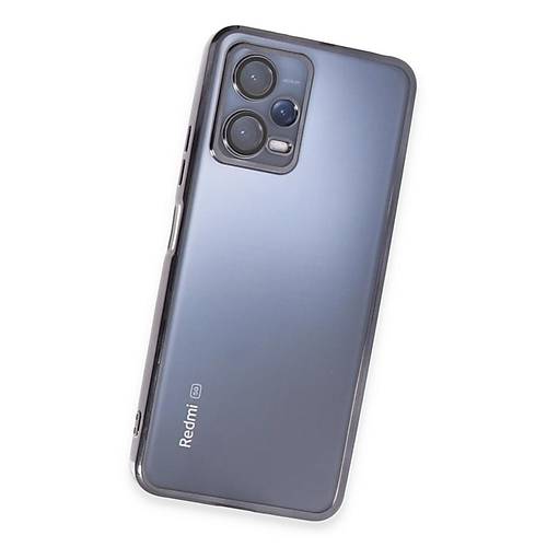 Redmi Note 12 5G K�l�f Razer Lensli Silikon - Siyah