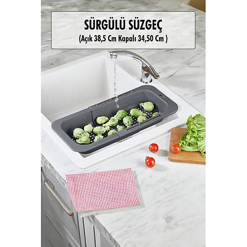 Lavoba ��i S�rg�l� A��l�r Kapan�r Sebze Meyve S�zgeci F�me (A��k 38,5 Cm Kapal� 34,50 Cm )