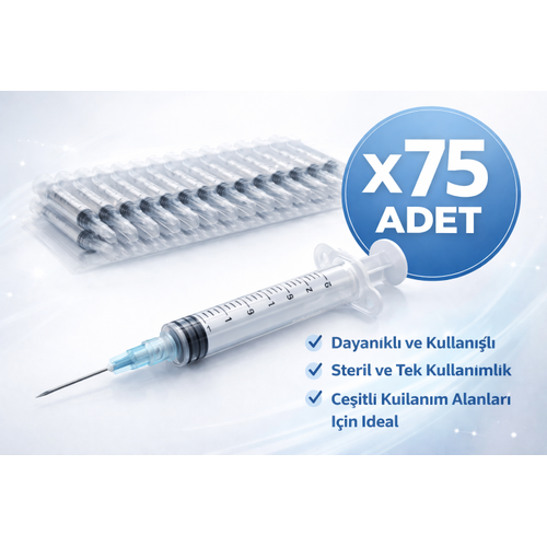 Kilitsiz Dental Enjekt�r Uzun U� (Luer Slip) - Steril Di� Hekimli�i ��r�ngas�