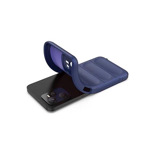 Realme C35 K�l�f Optimum Silikon - Lacivert