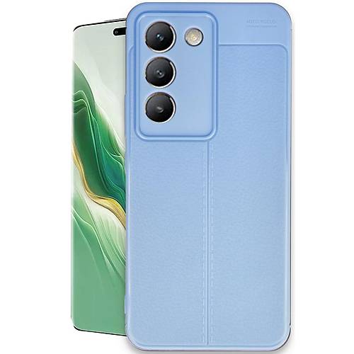 V30 Lite 4G K�l�f Auto Focus Kapak - Mavi