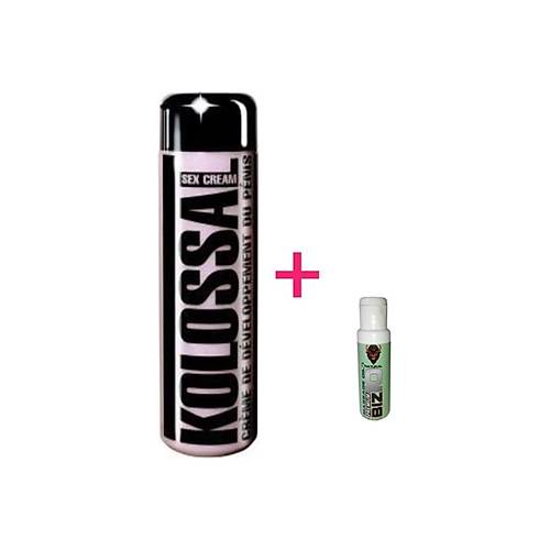 Kolossal Krem 200 Ml Erkekler �zel B�lgeyi Losyon 3 Ad + Natural Masaj Ya�� �le 1ad