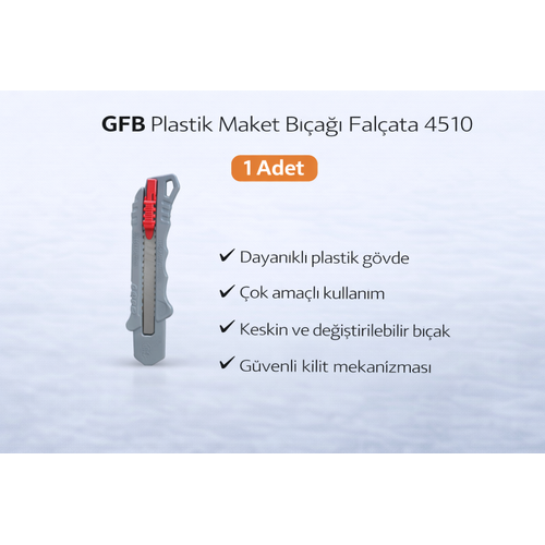 GFB Plastik Maket B��a�� Fal�ata 4510 Profesyonel Maket B��a�� 1 Adet