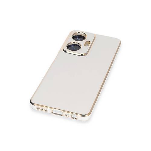 Realme C55 K�l�f Volet Silikon - Beyaz