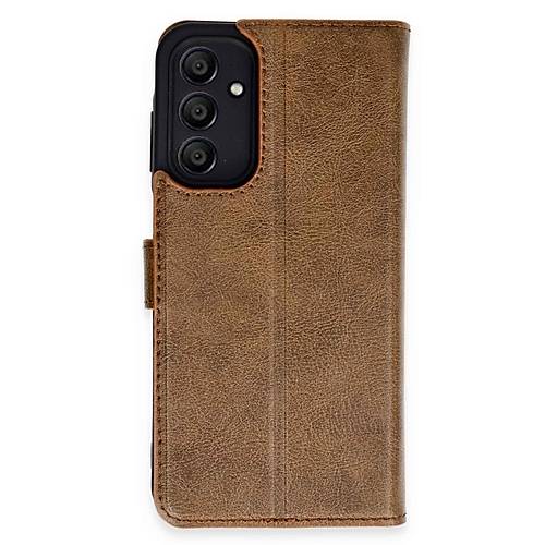 Galaxy M15 K�l�f Trend S Plus Kapakl� K�l�f - Taba
