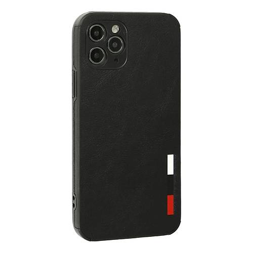 iPhone 11 Pro K�l�f Loop Deri Silikon - Siyah