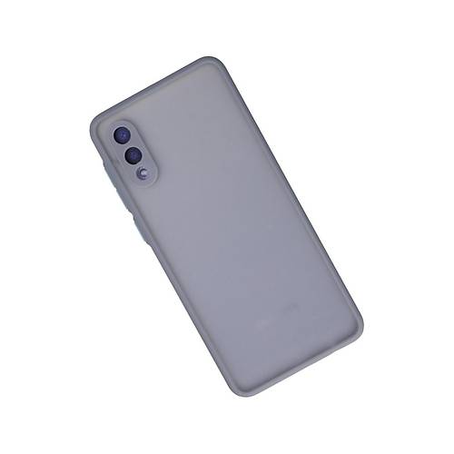 Galaxy A02 K�l�f Montreal Silikon Kapak - Gri