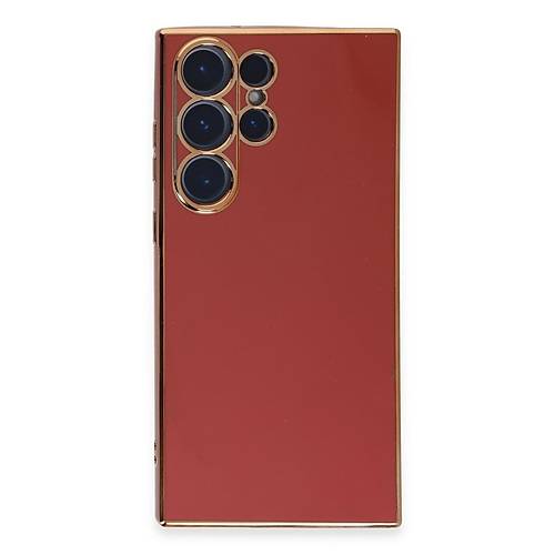 Galaxy S23 Ultra K�l�f Volet Silikon - K�rm�z�