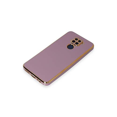 Redmi Note 9 K�l�f Volet Silikon - Mor