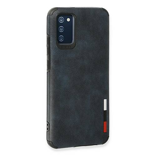 Galaxy A03S K�l�f Loop Deri Silikon - Lacivert
