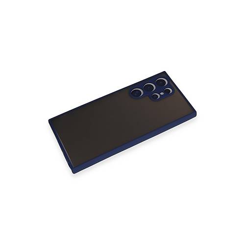Galaxy S24 Ultra K�l�f Montreal Silikon Kapak - Lacivert