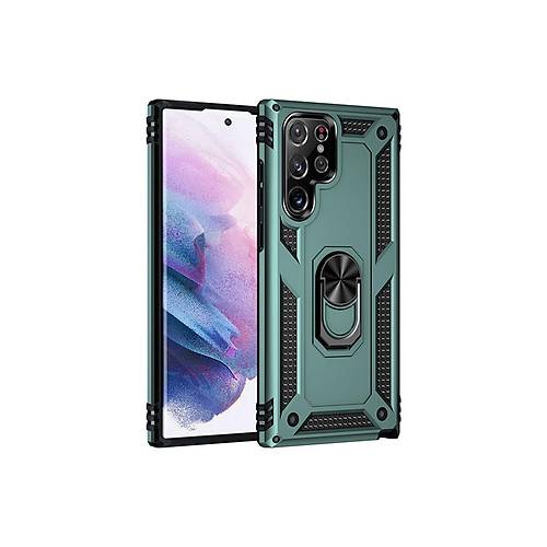Galaxy S21 Ultra K�l�f Sofya Y�z�kl� Silikon Kapak - Ye�il