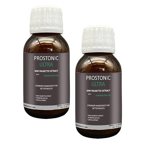 Prostonic Saw Palmetto Ultra Erkeklere Do�adan Gelen Rahatl�k ve Canl�l�k Form�l� 50 ml x 2 adet