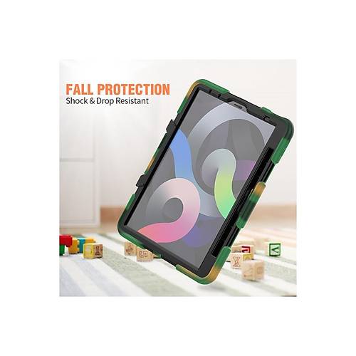 iPad Pro 11 (2020) K�l�f Griffin Tablet Kapak - Kamuflaj