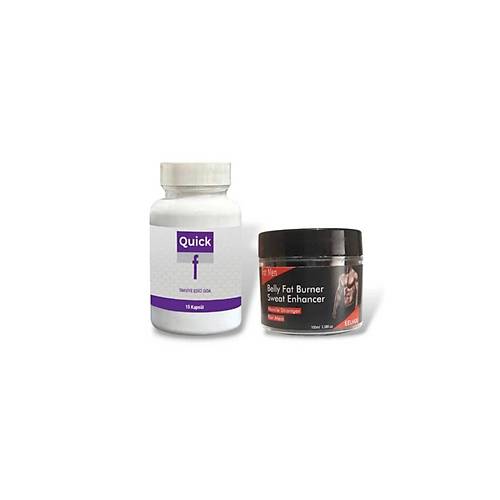 Quick F Destekleyici �r�n 15'li Fat Burner Men V�cut Krem