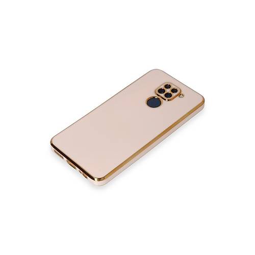 Redmi Note 9 K�l�f Volet Silikon - Pembe
